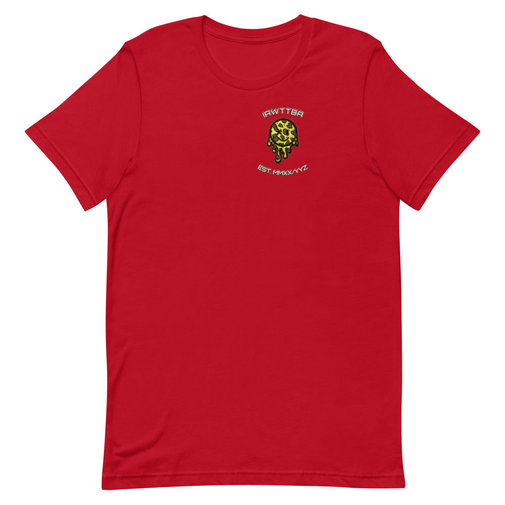 IAWTTBA Leopard Logo Short-Sleeve T-Shirt