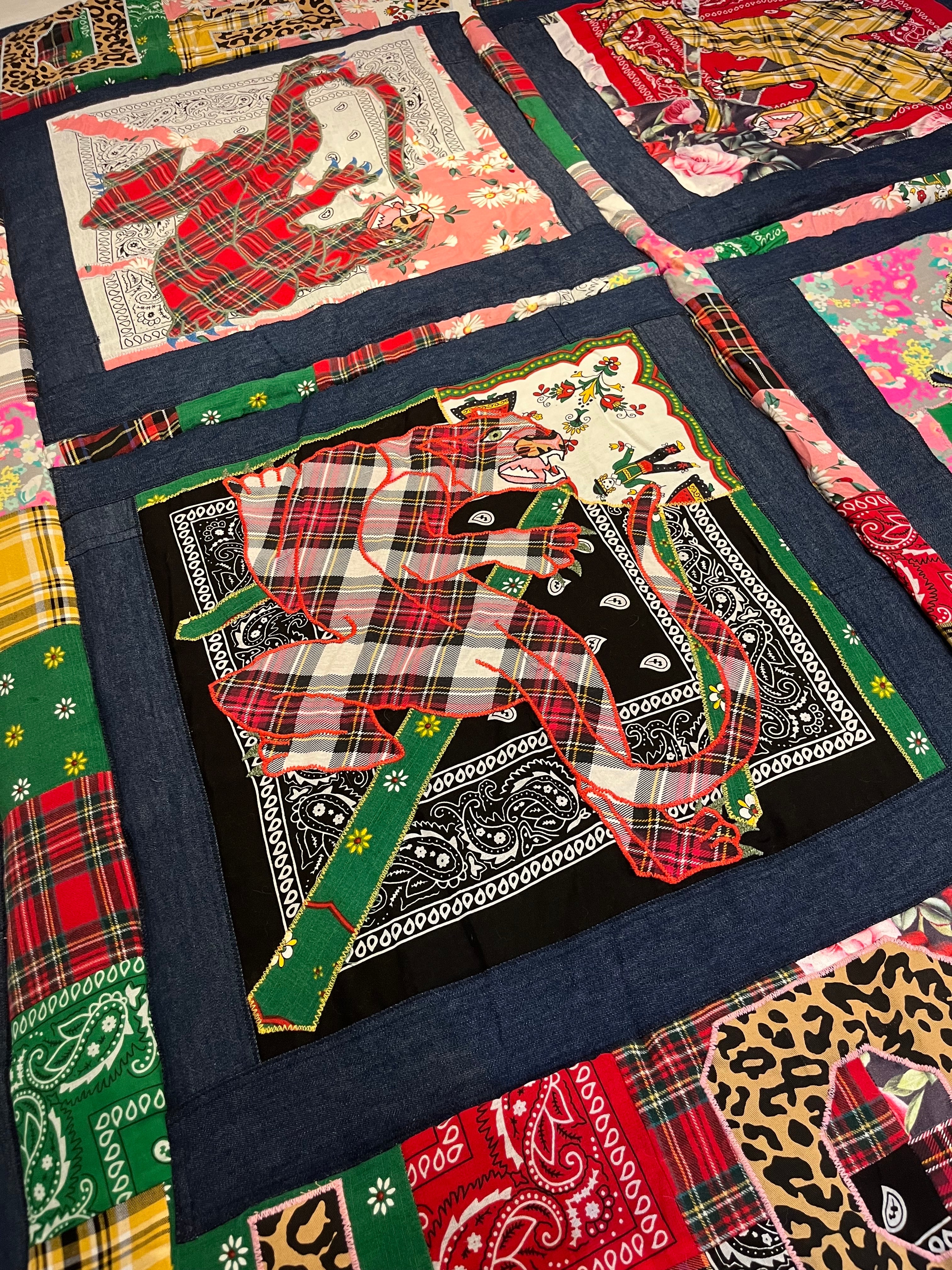 *RAFFLE ITEM* LOVED Upcycled Sleeping Bag Quilt