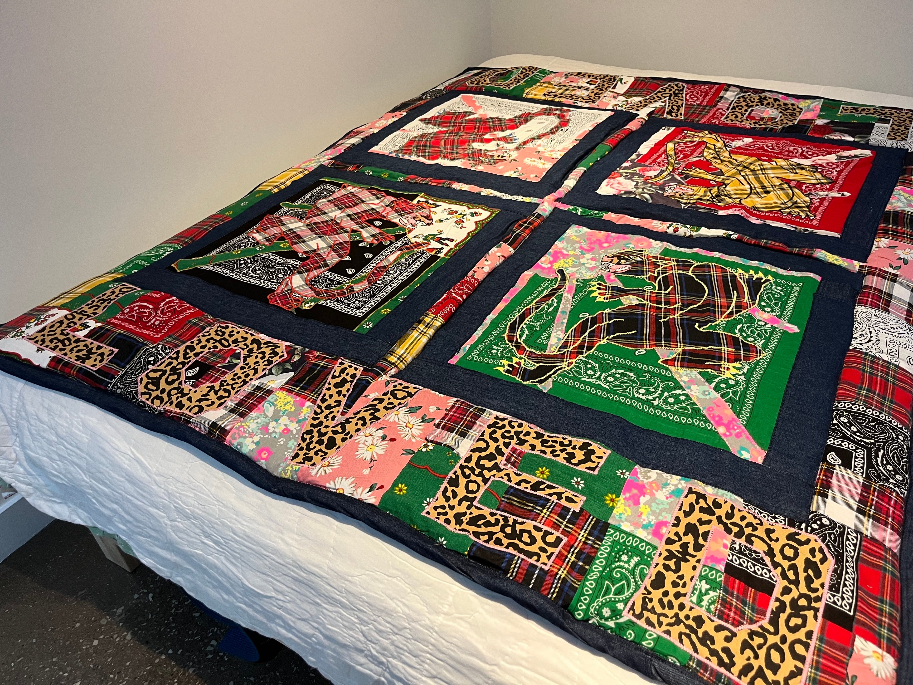 *RAFFLE ITEM* LOVED Upcycled Sleeping Bag Quilt