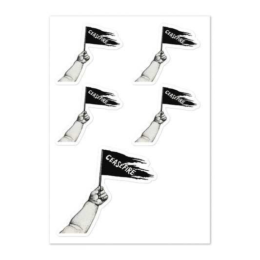 Ceasefire Sticker sheet