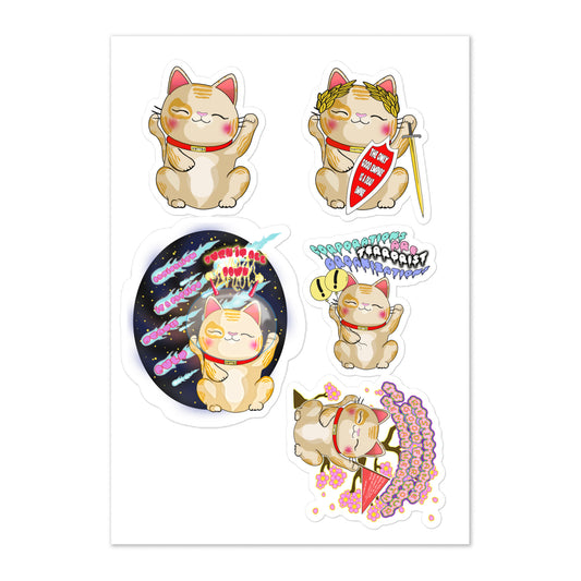 Communist Calico Sticker sheet