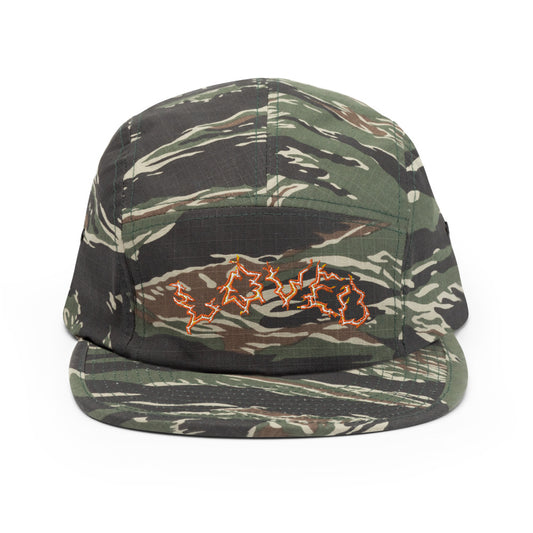 IAWTTBA LOVED Lightning Camo Five Panel Cap