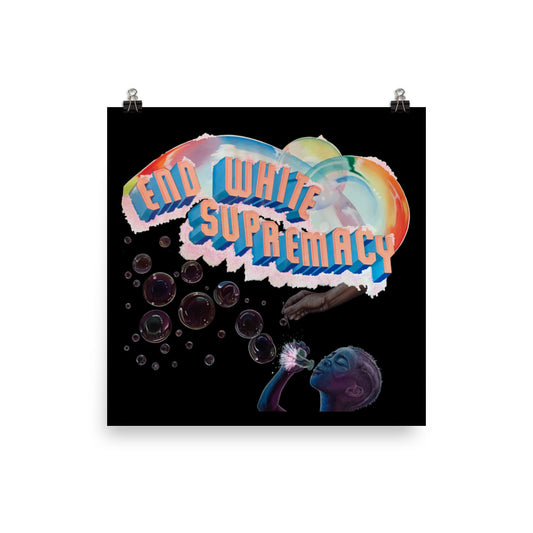 END WHITE SUPREMACY Poster