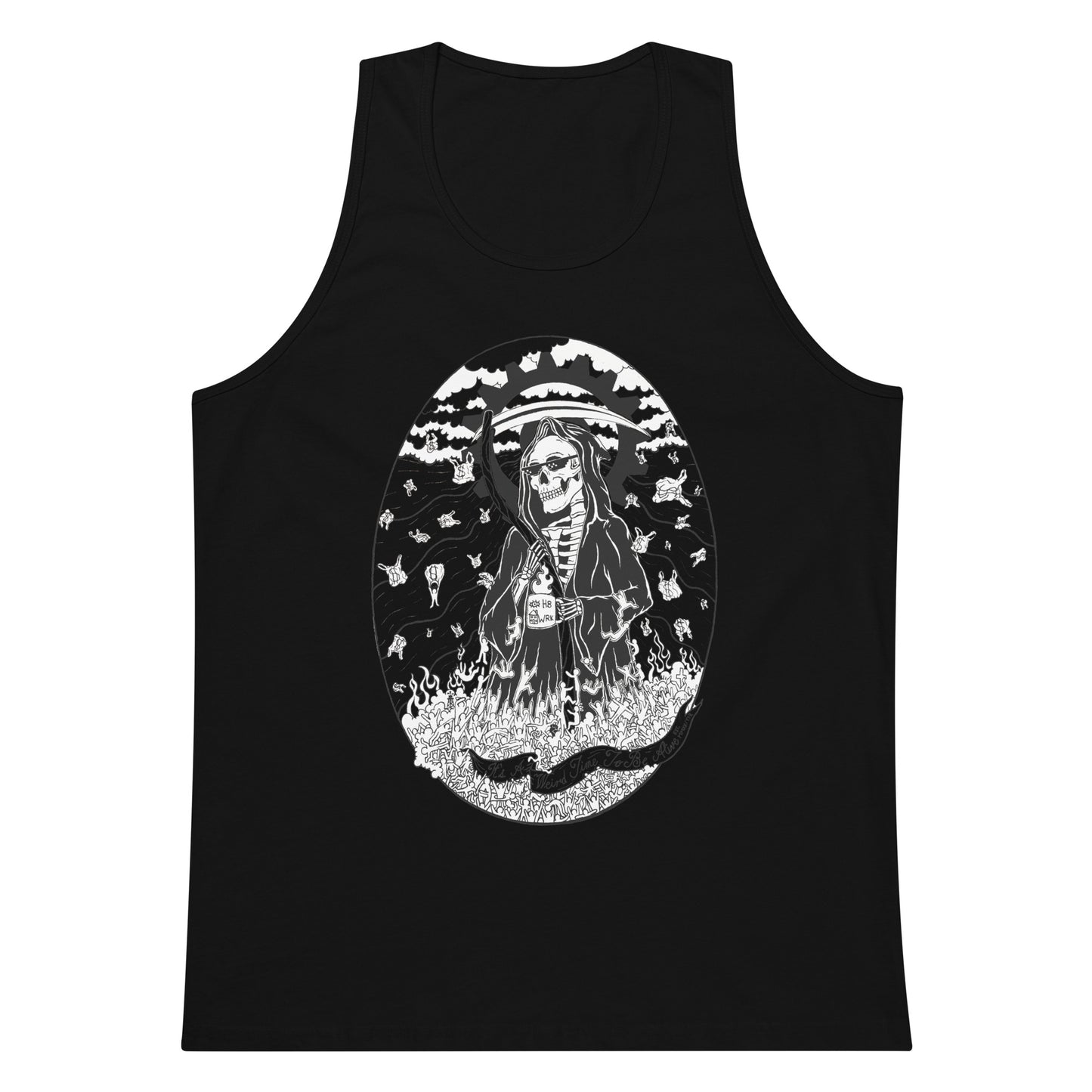 End Stage Capitalism premium tank top