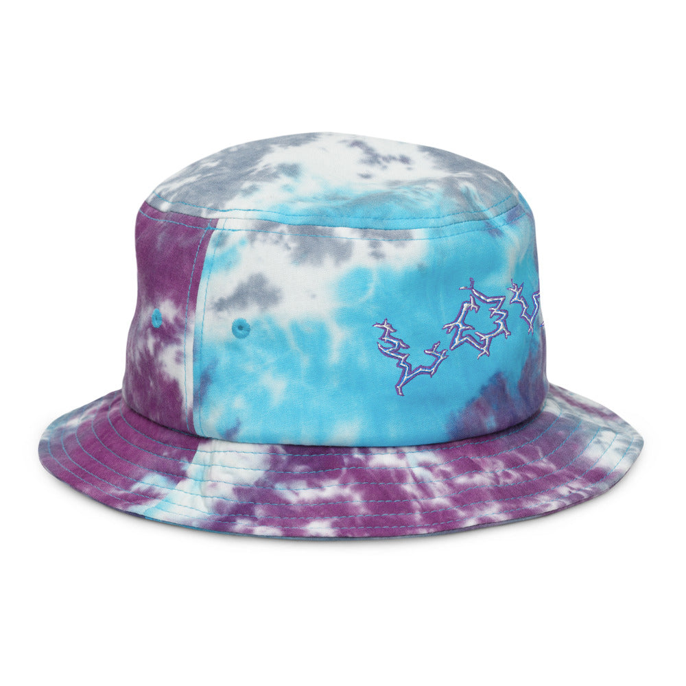 IAWTTBA LOVED Lightning Tie-dye bucket hat