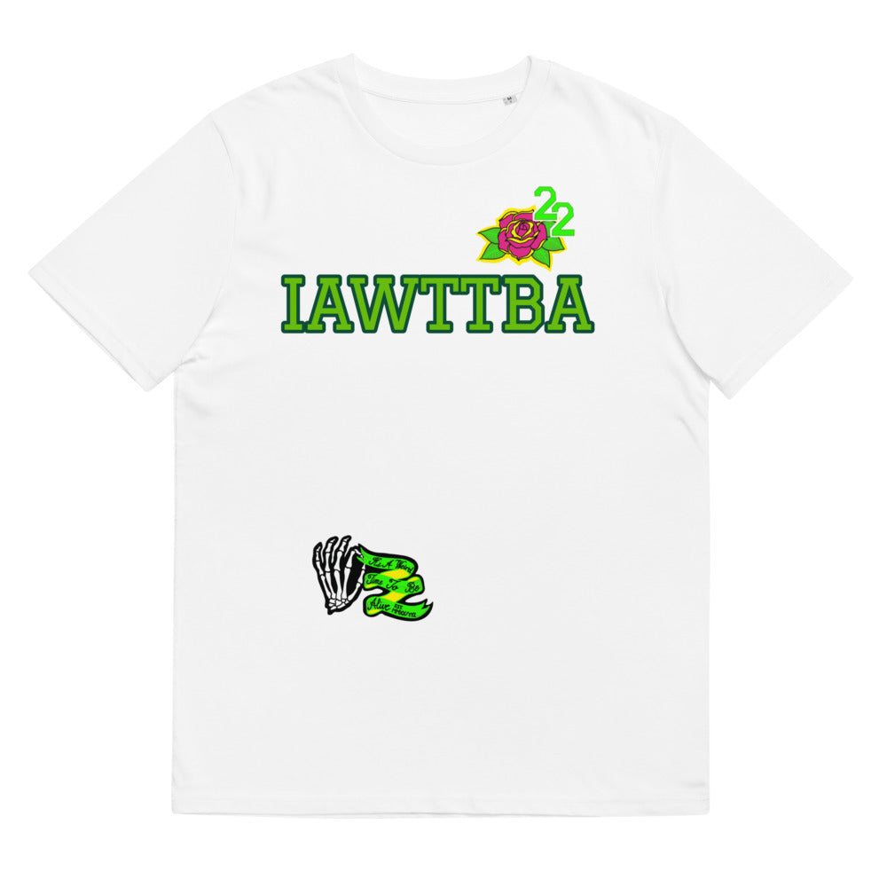 IAWTTBA Varsity Unisex organic cotton t-shirt