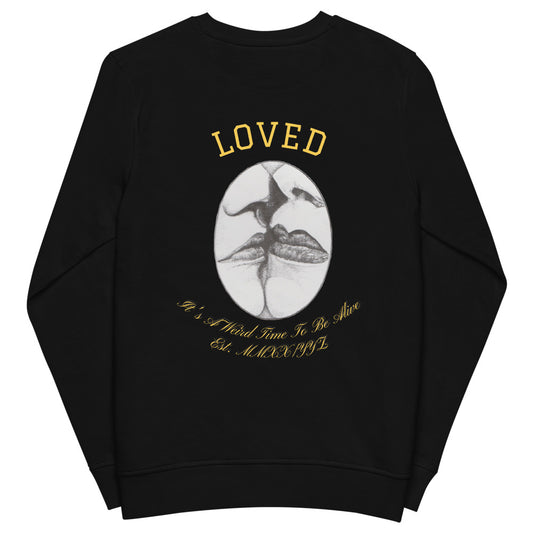 The Kiss Lightweight Organic Sweatshirt