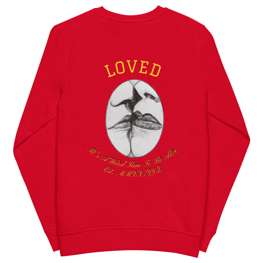The Kiss Lightweight Organic Sweatshirt