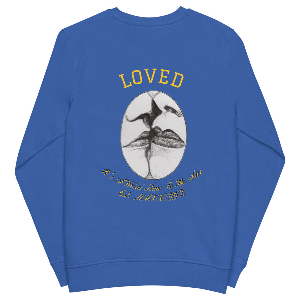 The Kiss Lightweight Organic Sweatshirt